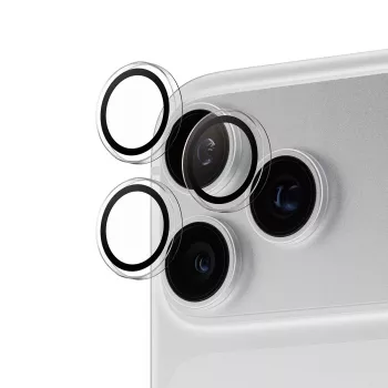 PanzerGlass PG Hoops Camera Lens Protector for iPhone 15 Pro/Pro Max - Clear Tempered Glass, 9H, Anti-Smudge, Scratch-Resistant, Easy Installation