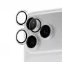 PanzerGlass PG Hoops Camera Lens Protector for iPhone 15 Pro/Pro Max - Clear Tempered Glass, 9H, Anti-Smudge, Scratch-Resistant, Easy Installation