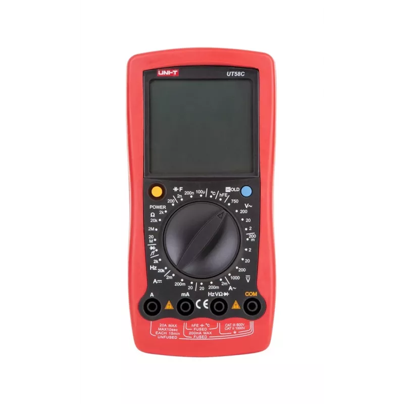 UNI-T Multimeter UT58C Digital Multimeter with Temperature and Capacitance Measurement