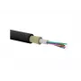 ALANTEC Universal OS2 Single-Mode Fiber Optic Cable U-DQ(ZN)BH 24J 9/125 LSOH Black