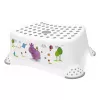 KEEEPER Step Stool Tomek Hippo 40.5x28.5x14 cm White
