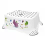 KEEEPER Step Stool Tomek Hippo 40.5x28.5x14 cm White