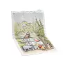 KEEEPER Travel Mat Antek Winnie the Pooh, Foldable, White, 70 x 50 x 5 cm