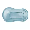 KEEEPER Baby Bath Tub 84cm Wiktoria Pure Blue – Ergonomic Non-Slip Bathtub with Drain Plug, BPA-Free PP, 25L
