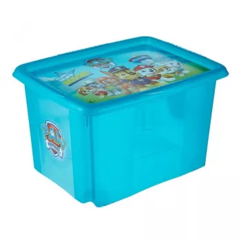 KEEEPER Box with Lid 30L Karolina Paw Patrol 45x35x27cm Light Blue