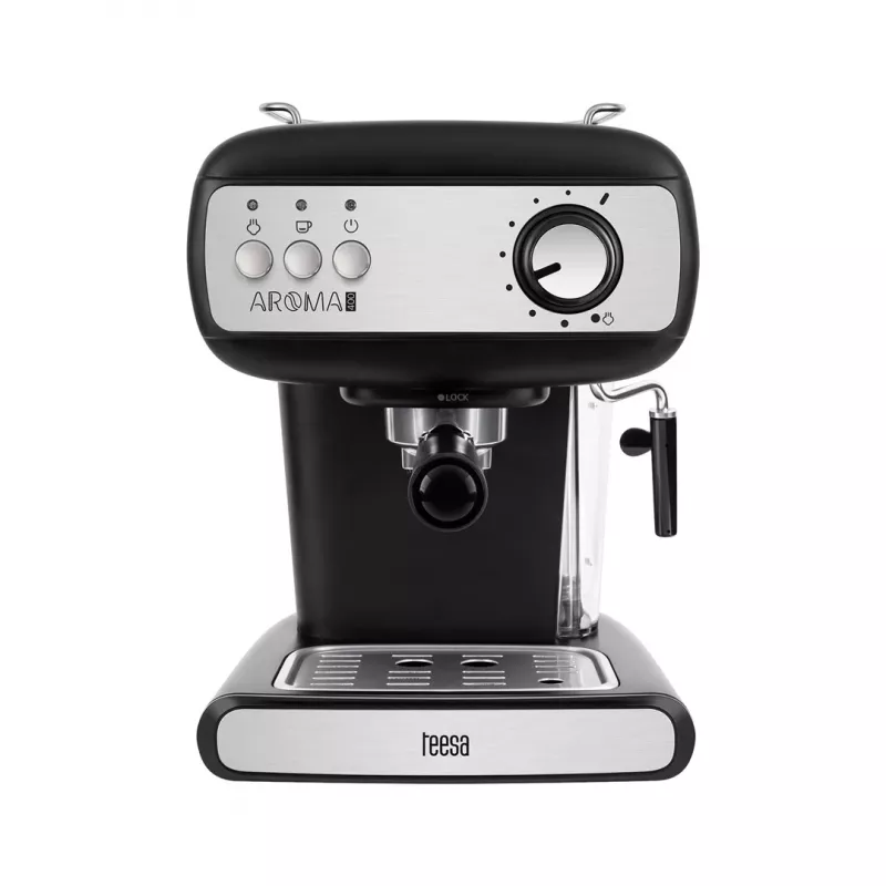 TEESA AROMA 400 Espresso Machine 15 Bar 850W 1.6L Stainless Steel/Black