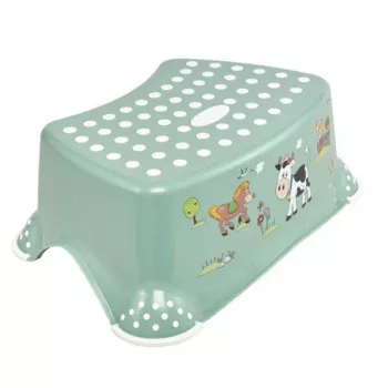 KEEEPER Step Bench Tomek Funny Farm 40.5x28.5x14 cm Green