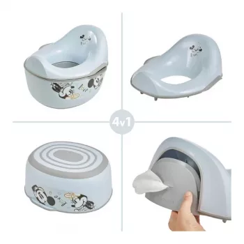 KEEEPER Potty Luxury 4-in-1 Multifunctional Kasimir Mickey Mouse Blue
