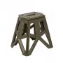 KEEEPER Folding Outdoor Chair Tom, Olive, Load Capacity 120 kg, 29 x 20 x 39 cm
