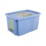 keeeper Box with Lid 45L Karolina “Minions Happiness” 55.5x40x30cm Light Blue