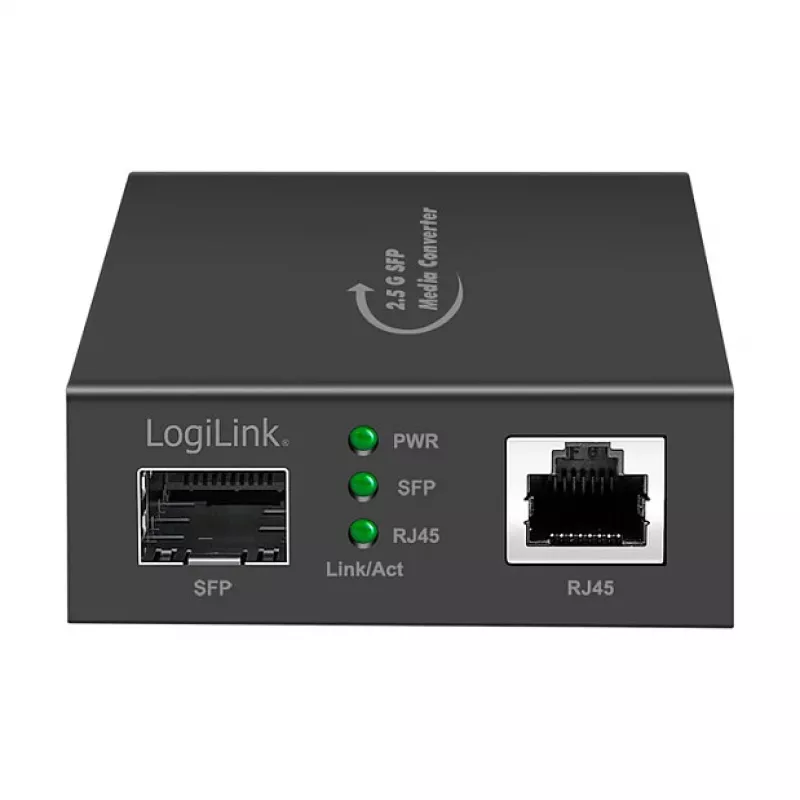 LogiLink 2.5 Gigabit Media Converter RJ45 to SFP