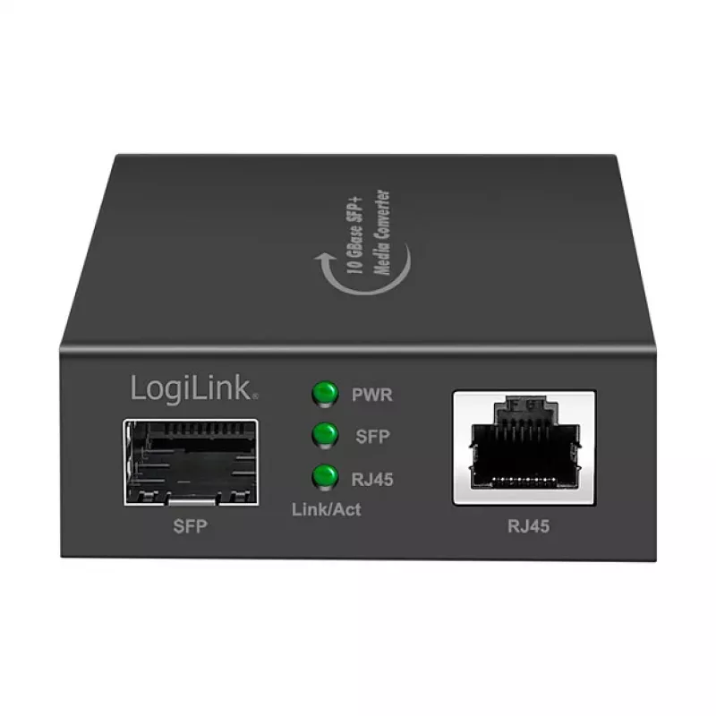 LogiLink 10 Gigabit Media Converter RJ45 to 10G SFP+ (NMC003)