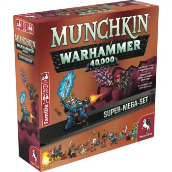 Pegasus Munchkin Warhammer 40K Super Mega Set Card Game