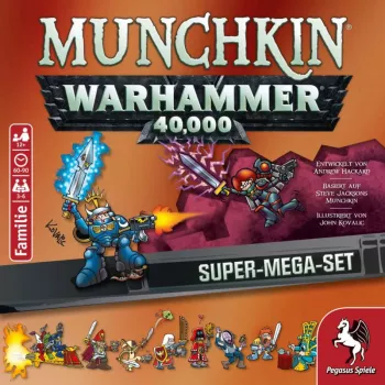 Pegasus Munchkin Warhammer 40K Super Mega Set Card Game
