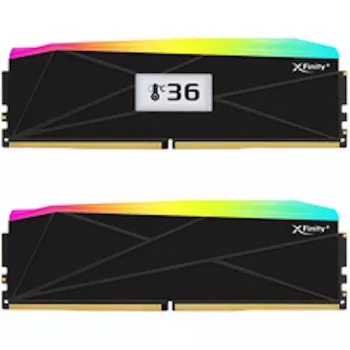 V-Color Manta XFinity+ aRGB 32GB (2 x 16GB) DDR5-6400 CL32 Desktop Memory Kit, Intel XMP 3.0 / AMD EXPO, Black