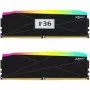 V-Color Manta XFinity+ aRGB 32GB (2 x 16GB) DDR5-6400 CL32 Desktop Memory Kit, Intel XMP 3.0 / AMD EXPO, Black