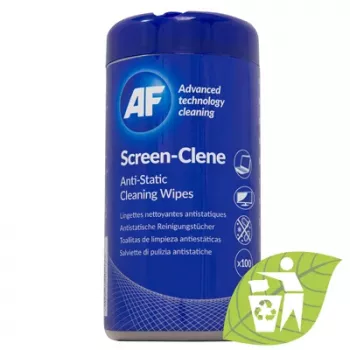 AF Screen-Clene TFT/LCD Screen Cleaning Wipes 100 pcs ECO Tub
