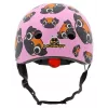 Hornit Pug Kids' Cycling Helmet with LED Lights - Pink, 48-53 cm PUS806