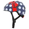 Hornit POM913 Polka Dot Multi-Sport Helmet for Kids, 53-58 cm, Black/Blue/Red/White