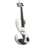 Stagg SEVN44WH Electric Violin 4/4 with Headphone Output and Accessories - White