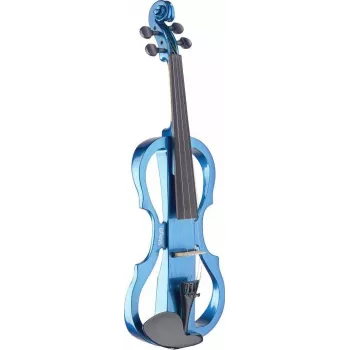 Stagg EVN X 4/4 Electric Violin, Metallic Blue