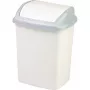 CURVER Dominik 25L Waste Bin, Grey, 36.5 x 29.1 x 48 cm
