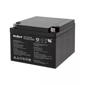 Rebel Gel Battery 12V 24Ah VRLA AGM Deep Cycle for UPS Solar Alarm