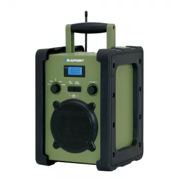 Blaupunkt PP35BT Survival Portable Radio with Bluetooth, Solar, Hand Crank, Power Bank, Flashlight