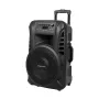 KRUGER & MATZ KM1712 40W Active Speaker Cabinet with 2 UHF Wireless Microphones, Bluetooth, USB, SD, FM Radio