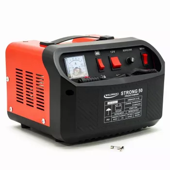 WELDMAN STRONG 50 Rectifier with 12V/24V Start – 40A Battery Charger & 300A Booster