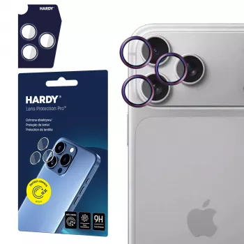 3MK PROTECTION Apple iPhone 18 Pro / 18 Pro Max HARDY Lens Protection Pro Deep Cherry