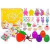 LEAN TOYS Easter Fidget Toys Anti-Stress Toy Set 24 Elements