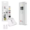 XBLITZ 07L Semiconductor Breathalyzer with LCD Backlight, 5 Mouthpieces, CE Certified