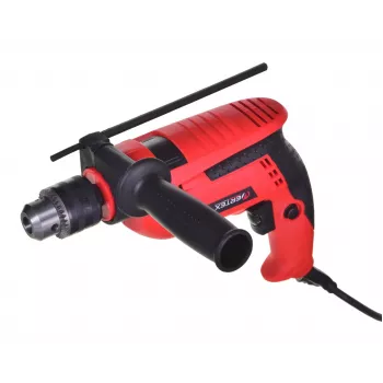 VERTEX VWU710 710W Hammer Drill with 13mm Keyed Chuck, 0-2800 RPM, 0-44800 BPM, Variable Speed, Reversible, Auxiliary Handle, Depth Stop