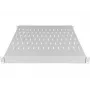 ALANTEC SA-PR-19-1U-500-900-4-S Adjustable 19 inch 1U Shelf, Depth 500-900 mm, Grey, 4 Mounting Points