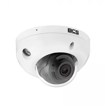 BCS 8MP Outdoor Dome IP Camera with AI Analytics, 2.8mm Fixed Lens, 30m IR, IP67, IK10, PoE BCS-P-DMIP28FSR3L3-Ai2