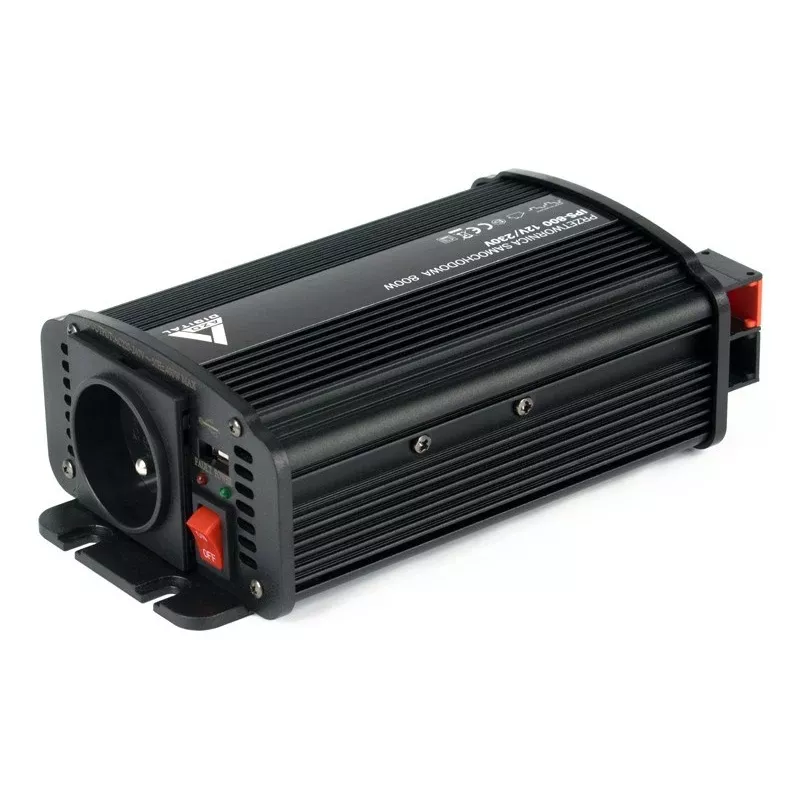 AZO Digital IPS-800U 800W 12V to 230V Modified Sine Wave Power Inverter with USB