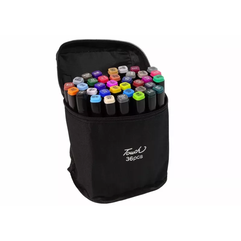 LEAN Touch PRO Marker Pen Set 36 PCS Bag Alcohol Markers