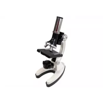LEAN TOYS 5427 Children's Microscope Set with 300x, 600x, 1200x Magnification, 28 Accessories, and Carrying Case