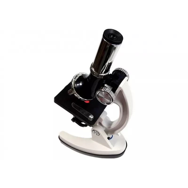 LEAN TOYS 5427 Children's Microscope Set with 300x, 600x, 1200x Magnification, 28 Accessories, and Carrying Case