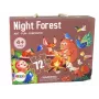 LEAN TOYS Forest Animals 72-Piece Kids Jigsaw Puzzle