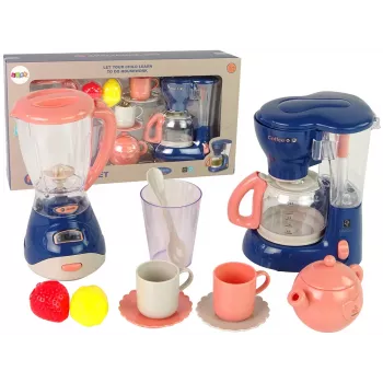 LEAN TOYS Children's Kitchen Accessories Set - 15-Piece Role-Play Cooking Toys, Food-Safe Plastic, Ages 12 Months+