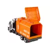 LEAN TOYS Garbage Truck for Unscrewing and Twisting Accessories Orange