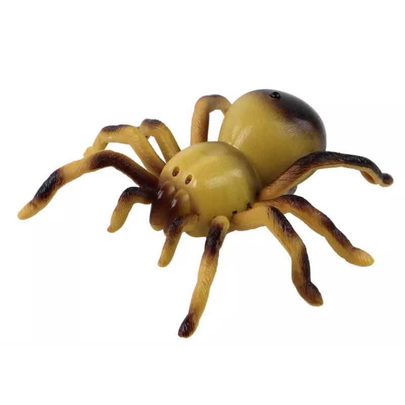 LEAN TOYS Remote Controlled Tarantula Spider RC Toy Yellow 27/40 MHz