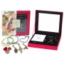 LEAN TOYS DIY Jewelry Making Kit - Bracelets, Beads & Pendants, 300+ Beads, 50+ Charms, Elastic String, Clasps, Reusable Box, Ages 6+