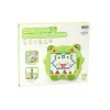 LEAN TOYS Magnetic Educational Board Frog Stylus Pad Green Beads Puzzle