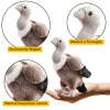 LEAN TOYS Plush Vulture Bird Plush Toy Mascot Cuddly Toy 25cm