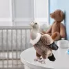 LEAN TOYS Plush Vulture Bird Plush Toy Mascot Cuddly Toy 25cm