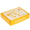 LEAN TOYS Educational Learning Clock Set with Dry Erase Marker and Activity Cards