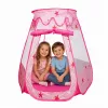 LEAN TOYS Children's Play Tent, Dry Pool, Ball Pit, Garden Room, Stars, Pink